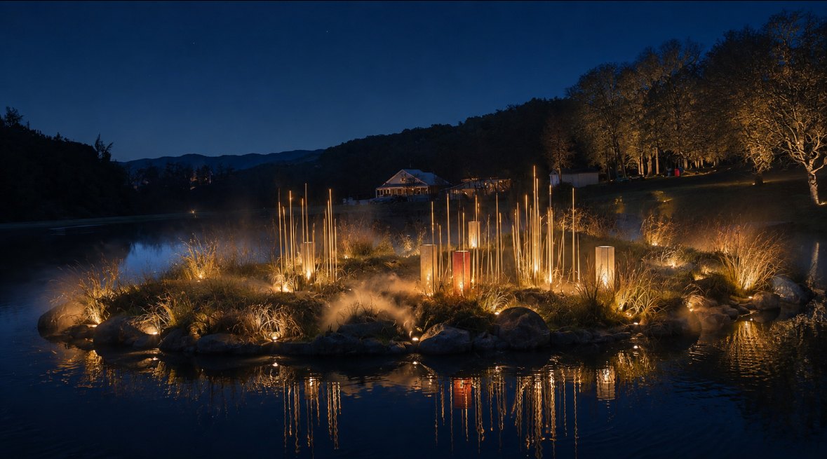 Light on the water